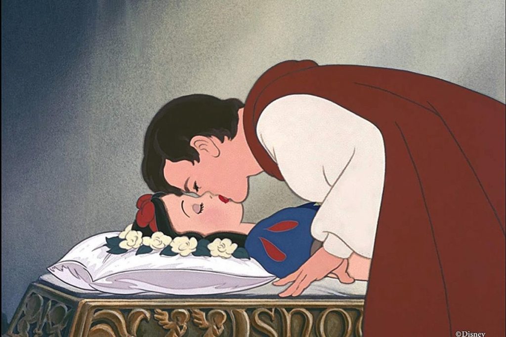 Biancaneve e il bacio del principe