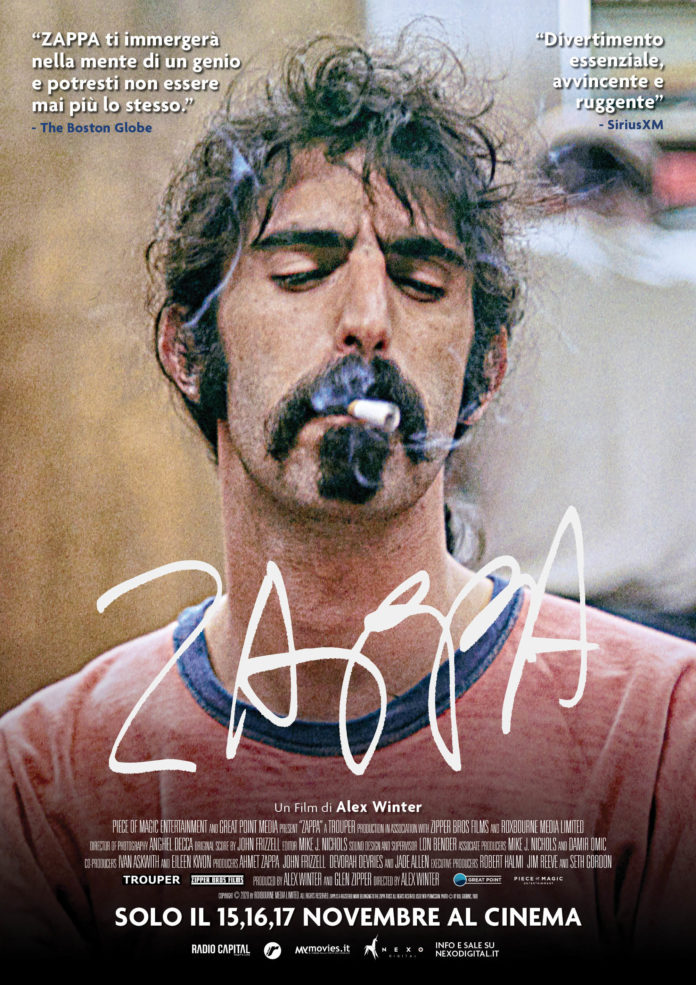 Frank Zappa locandina