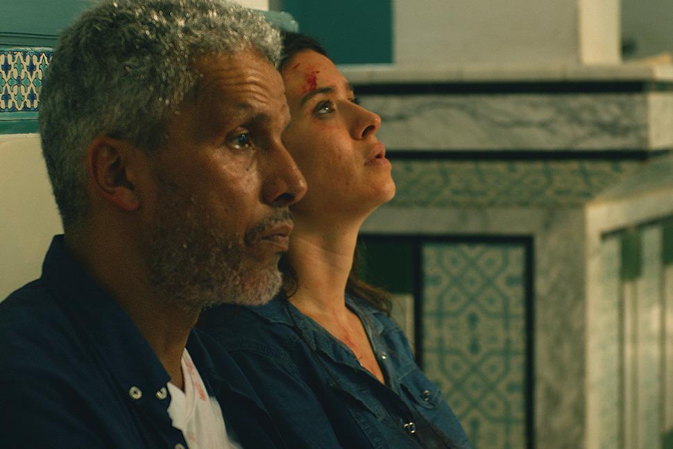 Sami Bouajila e Najla Ben Abdallah in una scena del film Il figlio