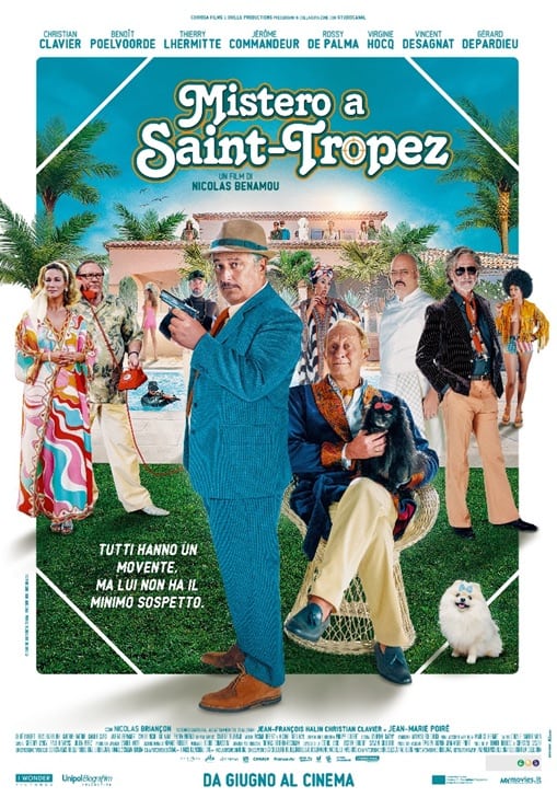 Mistero a Saint Tropez Poster italiano