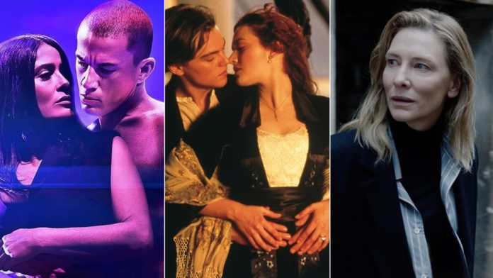 Scene di Magic Mike - The Last Dance, Titanic e Tár, tre dei dodici film al cinema dal 9 febbraio