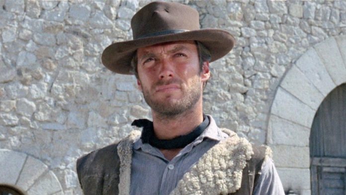 Clint Eastwood in Per un pugno di dollari