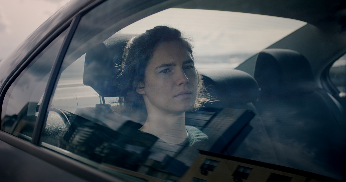 Amanda Knox in una scena del documentario Netflix sul delitto di Perugia